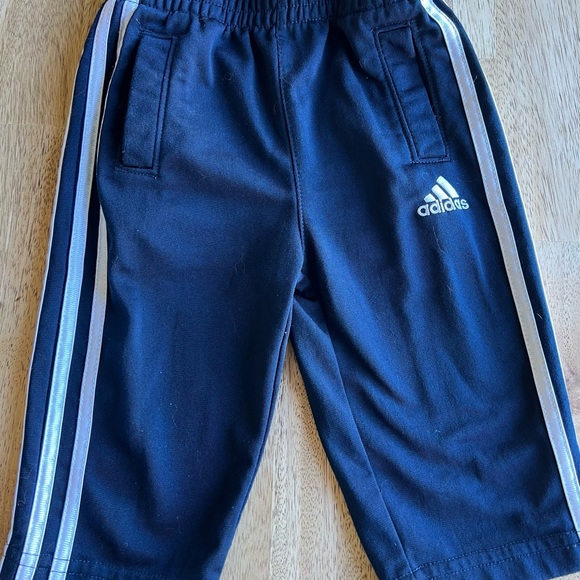 Adidas Boy’s Size 9 Months Blue and Green Zip Up Track Suit LNC - Picture 4 of 6